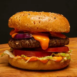 Crazzy cheddar burger