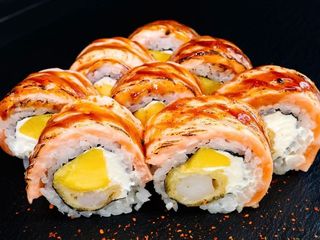 Salmon Shrimp 8 szt