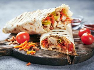 шаурма с курицей