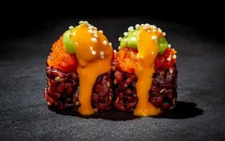 288. Black spicy ebiten roll