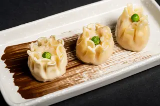 Shaomai di gamberi