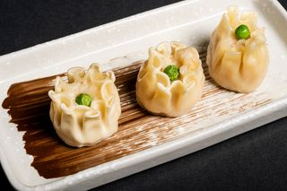 Shaomai di gamberi