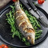 Loup de mer grillé