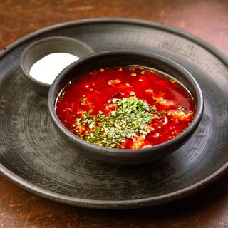 Червоний борщ зі свининою (400г)