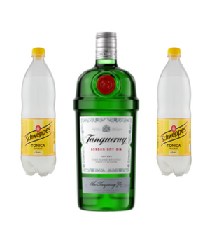 Gin Tonic Tanqueray e Schweppes