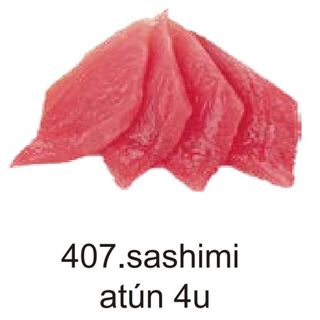 407.sashimi atún 8u
