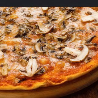 Pizza Margarita Con Champiñón (Pequeña)