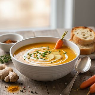 Carrot & ginger soup