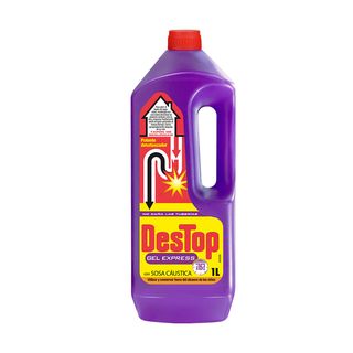 Gel Desatascador Destop Express Botella 1 Lt