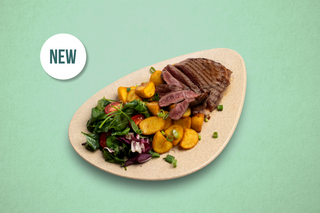 Steak Vita Angus & patatas bravas