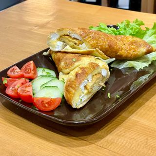 Омлет със сирене