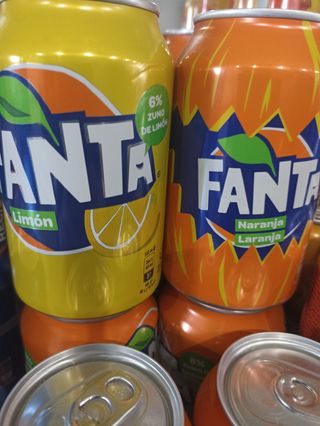 Fanta Naranja lata 330ml.