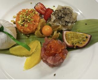 Tris di Tartare del pescato