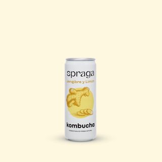 Kombucha jengibre y limón