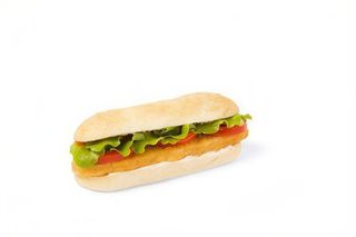 Schiacciatina cotoletta plant based