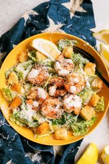 ცეზარის სალათი კრევეტებით