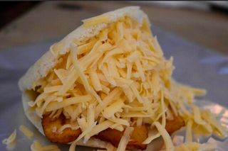 Arepa de queso plátano (ud.)