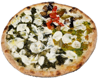 Pizza fantasia di verdure