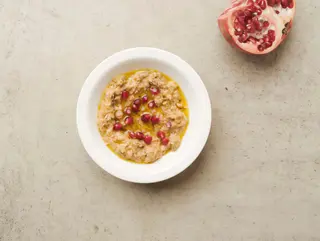 Baba Ganoush de berenjenas ahumadas