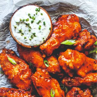 Jackson's Chicken Wings BBQ (10) Menu con bevanda