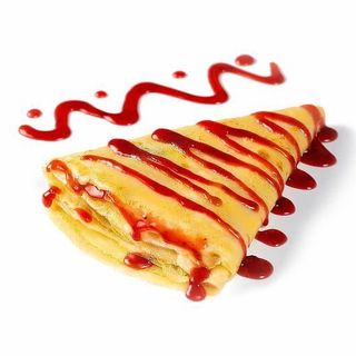 Блины с клубничным джемом (1 шт.)