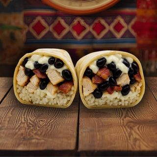 Burrito di fagioli neri