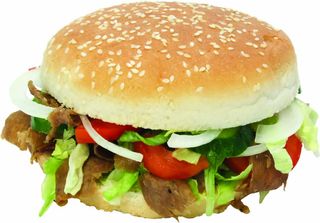 Kebab burger
