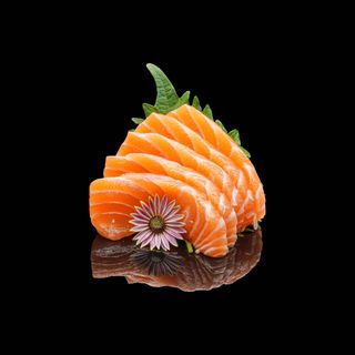 Sashimi salmone