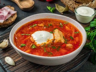 Борщ з салом (400g)