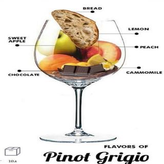 Вино Піно Гріджио Біле Сухе (500мл)