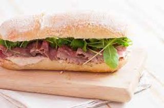 Panino con fettina di vitello