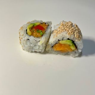 Uramaki spicy salmon - 8 pezzi