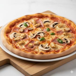 Pizza 4 Estaciones (30 Cm.)