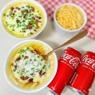 Batata Recheada de Strogonoff