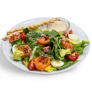 Салат Цезар з лососем (270г)
