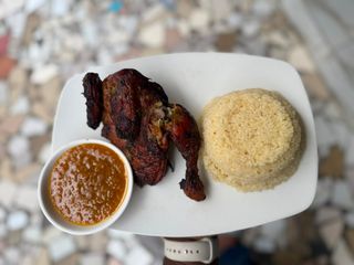 1/2 Poulet Fumé