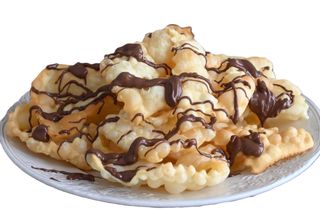 Chiacchiere alla Nutella