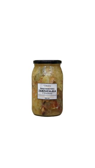 Słoik Zarzucajka świętokrzyska z żeberkiem 900ml