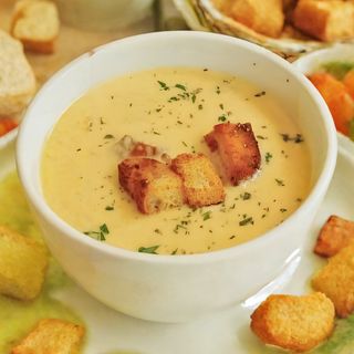 Картофена крем супа с билки