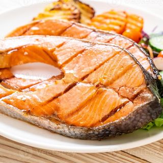 Salmão Grelhado na Brasa