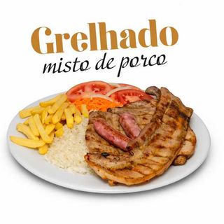 GRELHADO MISTO DE PORCO