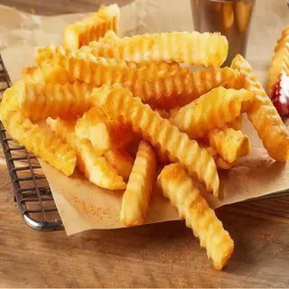 66. Patatas fritas rizadas