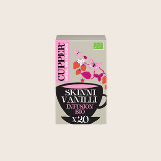 Infusión de fresas y vainilla (20 bolsitas)