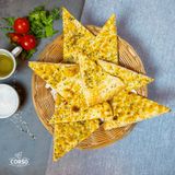 Focaccia cu ulei de masline si oregano