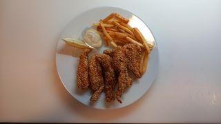 Pileći štapići sa susamom