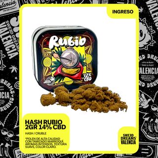 Hash Rubio CBD 12% 2Gr