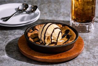 Skillet Chocolate Chip Cookie