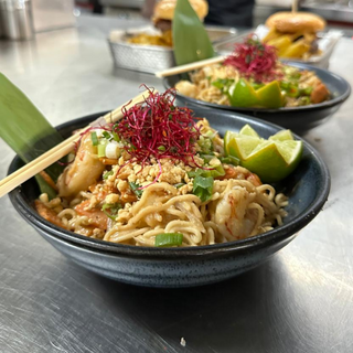 PAD THAI DE GAMBAS