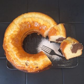 Ciambellone Artigianale Variegato Cacao