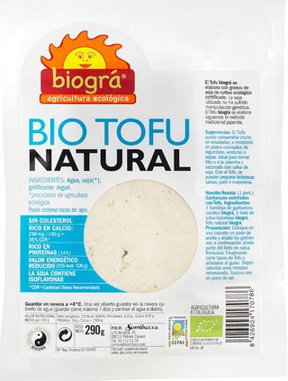Tofu Natural Biográ 290Gr